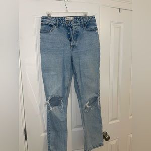 Abercrombie Curve Love Dad High Rise size 6R